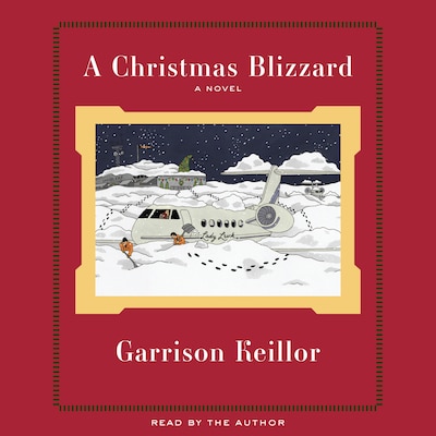 A Christmas Blizzard – omslag til lydbogen af Garrison Keillor