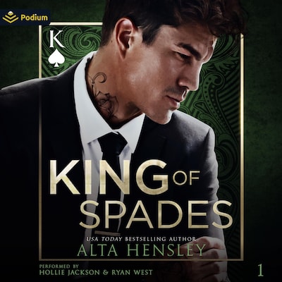 King of Spades – omslag til lydbogen af Alta Hensley