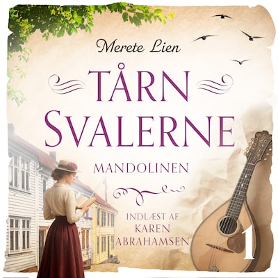Mandolinen – omslag til lydbogen af Merete Lien