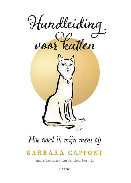Handleiding voor katten: Hoe voed ik mijn mens op – omslag van het luisterboek van Barbara Capponi