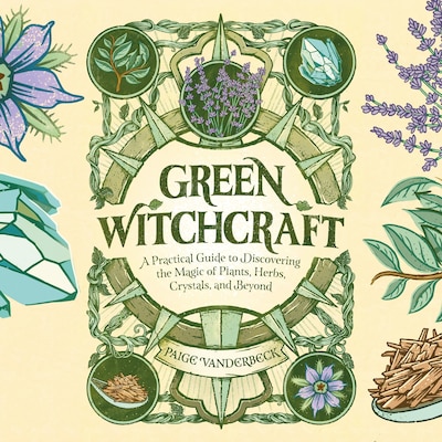 Green Witchcraft – omslag til lydbogen af Paige Vanderbeck
