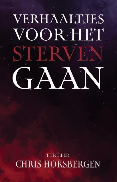 Verhaaltjes voor het sterven gaan – omslag van het luisterboek van Chris Hoksbergen