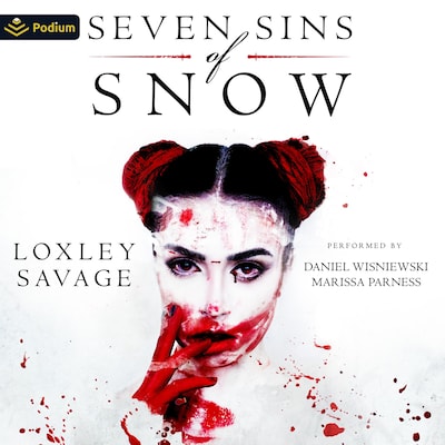 Seven Sins of Snow – omslag til lydbogen af Loxley Savage