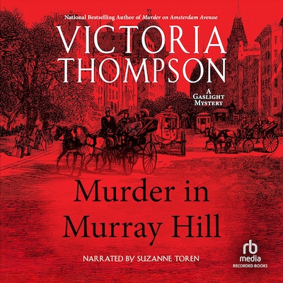 Murder in Murray Hill – omslag til lydbogen af Victoria Thompson
