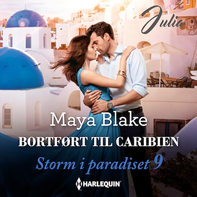Bortført til Caribien – omslag til lydbogen af Maya Blake