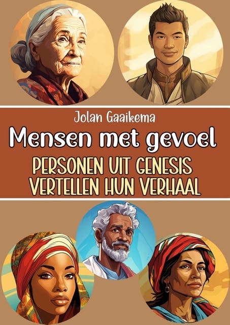 Mensen met gevoel: Personen uit Genesis vertellen hun verhaal – omslag van het luisterboek van Jolan Gaaikema