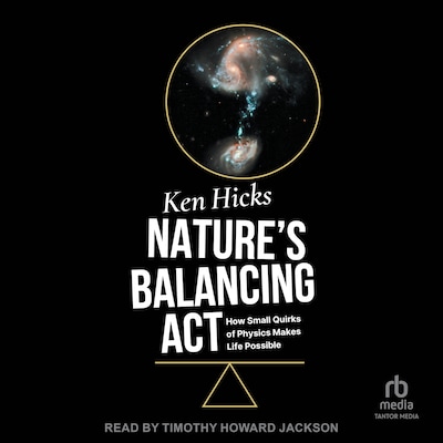 Nature's Balancing Act – omslag til lydbogen af Ken Hicks