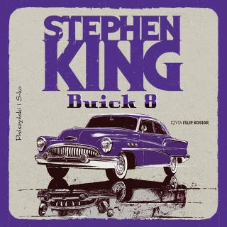 Buick 8 – okładka audiobooka, autor Stephen King