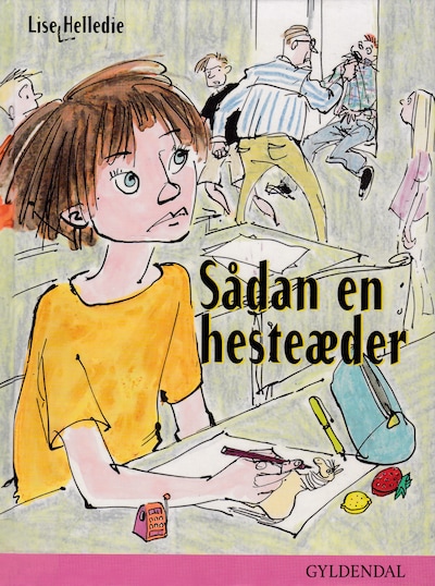 Sådan en hesteæder – omslag til lydbogen af Lise Helledie