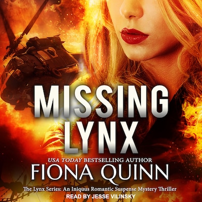 Missing Lynx – omslag til lydbogen af Fiona Quinn