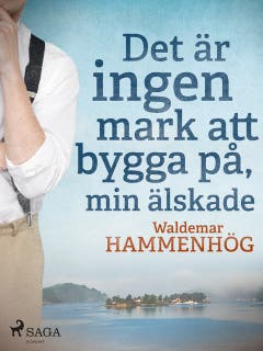 Det är ingen mark att bygga på, min älskade – omslag till ljudboken av Waldemar Hammenhög