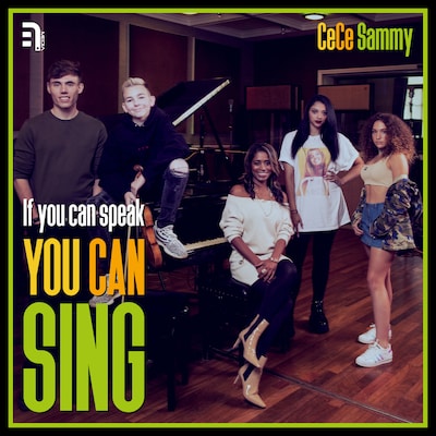 If You Can Speak, You Can Sing – omslag van het luisterboek van CeCe Sammy