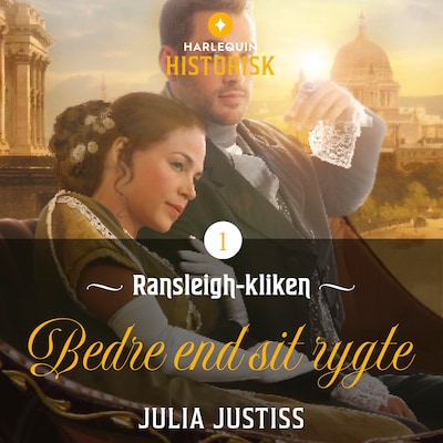 Bedre end sit rygte – omslag til lydbogen af Julia Justiss