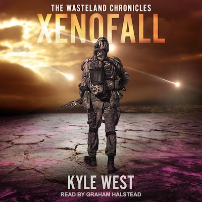 Xenofall – omslag til lydbogen af Kyle West