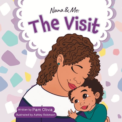 Nana and Me:  The Visit – omslag till ljudboken av Pam Olivia