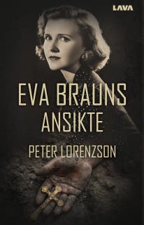Eva Brauns ansikte – omslag till ljudboken av Peter Lorenzson