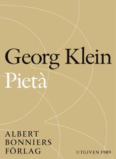 Pietà – omslag till ljudboken av Georg Klein