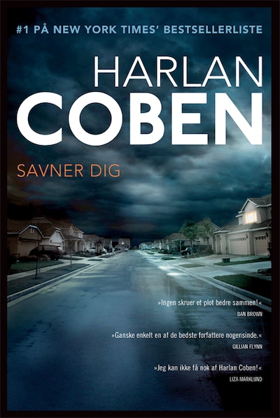 Savner dig – omslag til lydbogen af Harlan Coben
