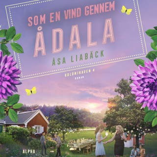 Som en vind gennem Ådala – omslag til lydbogen af Åsa Liabäck