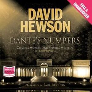 Dante's Numbers – okładka audiobooka, autor David Hewson