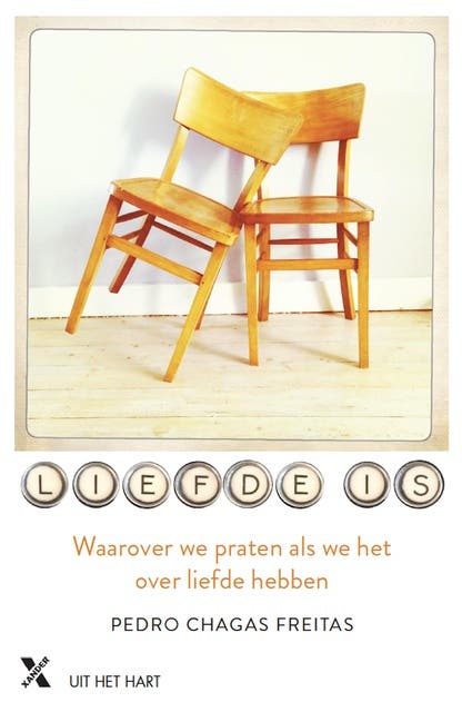 Liefde is: waarover we praten als we het over liefde hebben – omslag van het luisterboek van Pedro Chagas Freitas
