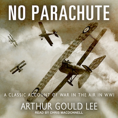 No Parachute – omslag til lydbogen af Arthur Gould Lee