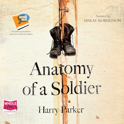 Anatomy of a Soldier – omslag til lydbogen af Harry Parker