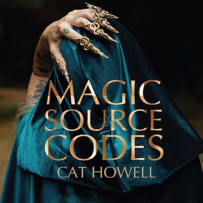 Magic Source Codes – omslag till ljudboken av Cat Howell