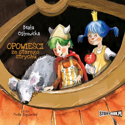 Opowieści ze starego strychu – okładka audiobooka, autor Beata Ostrowicka