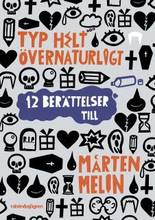 Typ helt övernaturligt – omslag till ljudboken av Måns Melin