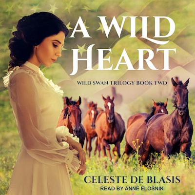 A Wild Heart – omslag til lydbogen af Celeste de Blasis