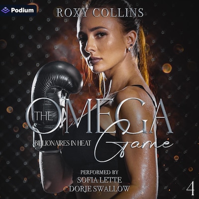 The Omega Game – omslag til lydbogen af Roxy Collins