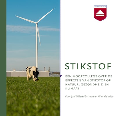 Stikstof – omslag van het luisterboek van Jan Willem Erisman, Wim de Vries