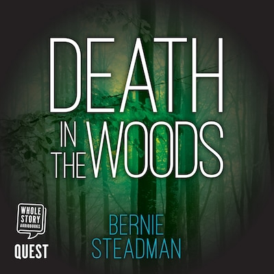 Death in the Woods – omslag til lydbogen af Bernie Steadman