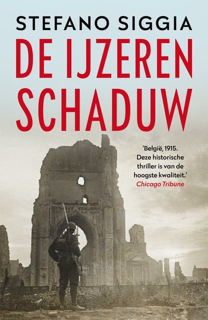 De ijzeren schaduw – omslag van het luisterboek van Stefano Siggia