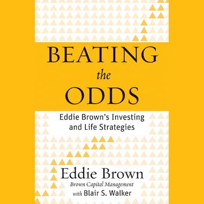 Beating the Odds – omslag til lydbogen af Eddie Brown, Blair S. Walker