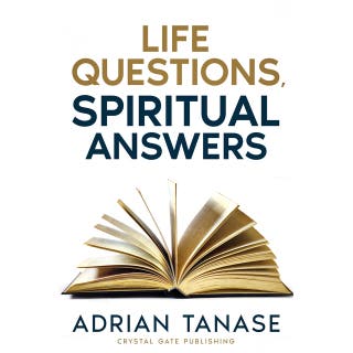 Life Questions, Spiritual Answers – omslag till ljudboken av Adrian Tanase