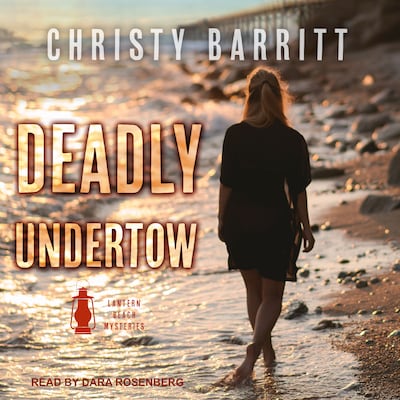 Deadly Undertow – omslag til lydbogen af Christy Barritt