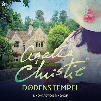Dødens tempel – omslag til lydbogen af Agatha Christie