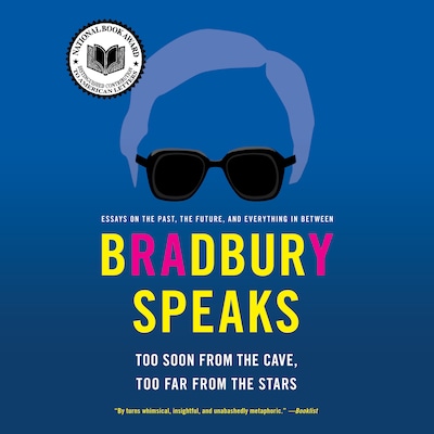 Bradbury Speaks – omslag til lydbogen af Ray Bradbury