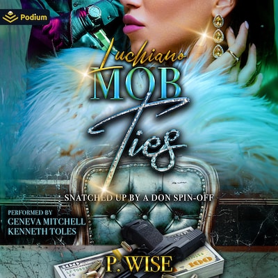 Luchiano Mob Ties – omslag til lydbogen af P. Wise