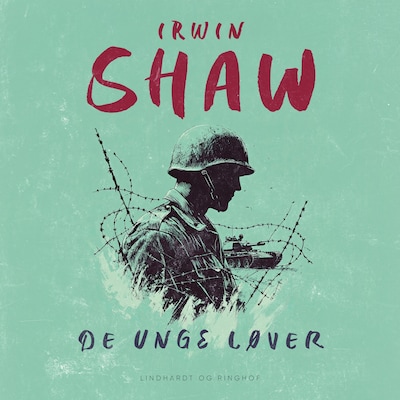 De unge løver – omslag til lydbogen af Irwin Shaw