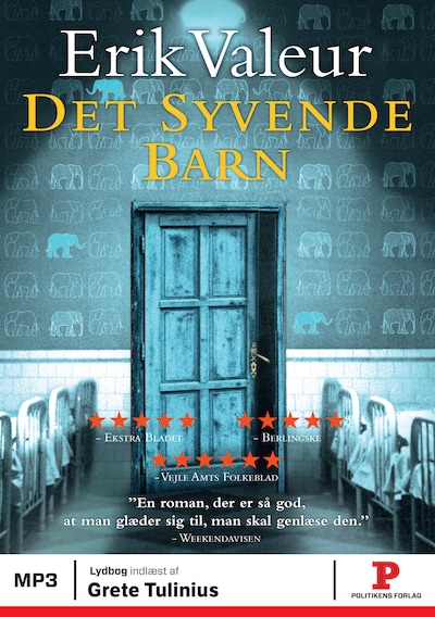 Det syvende barn – omslag til lydbogen af Erik Valeur