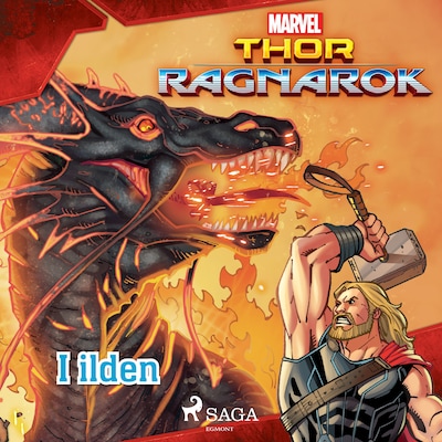Thor - Ragnarok (1) - I ilden – omslag til lydbogen af Marvel