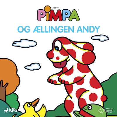 Pimpa - Pimpa og ællingen Andy – omslag til lydbogen af Altan