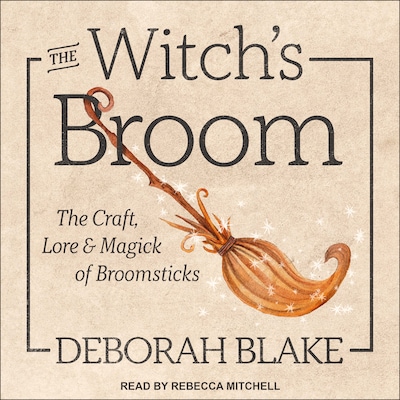 The Witch's Broom – omslag til lydbogen af Deborah Blake