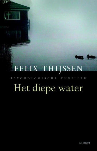 Het diepe water: Een psychologische thriller – omslag van het luisterboek van Felix Thijssen