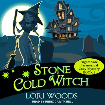 Stone Cold Witch – omslag til lydbogen af Lori Woods