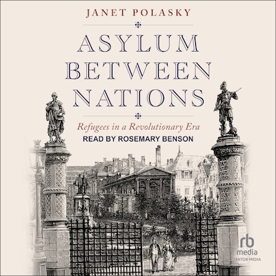 Asylum Between Nations – omslag til lydbogen af Janet Polasky