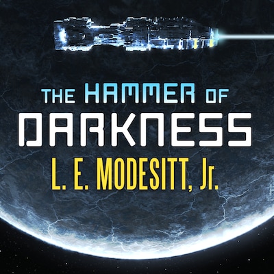The Hammer of Darkness – omslag til lydbogen af L. E. Modesitt, Jr.